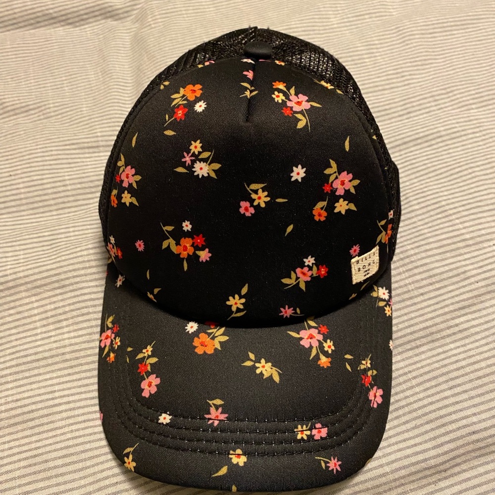 Billabong Black Floral Cap